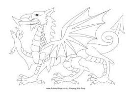 Welsh Dragon Colouring Page Flag Coloring Pages Dragon Coloring Page Welsh Flag