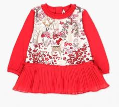 Boboli Girls Red Dress Baby Belle Boutique