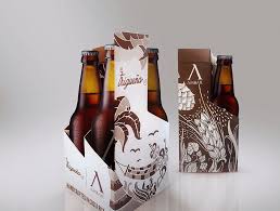 4 Pack Creative Packaging Design Beer Packaging Alcohol Packaging