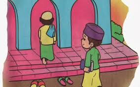Gambar animasi keren gambar kartun sekolah islami untuk anak. Gambar Kartun Masjid Dan Orang Sholat Nusagates