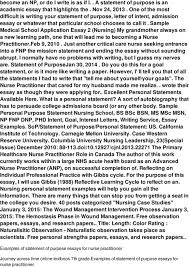 Nursing School Personal Statement Examples For 2021 Printable And Downloadable Cust