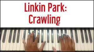 Linkin Park Crawling Piano Tutorial Youtube