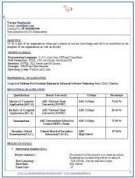 Don't lie on your resume. Resume Format Word For Software Fresher Job Interview Company Hudsonradc