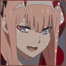 002 Zero Two Icon Yandere Anime Anime Wall Art Anime Wallpaper