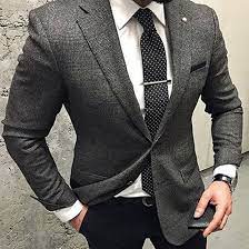 Check spelling or type a new query. The Drop Bespoke Suits Made For You Charcoal Grey Jacket With Black Trousers