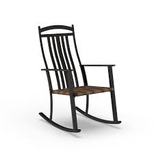 Better Homes Gardens Belle Drive Outdoor Steel Wicker Rocking High Back Chair Walmart Com Walmart Com