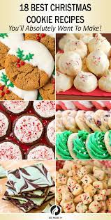 18 Best Christmas Cookie Recipes 2021 Best Christmas Cookie Recipe Cookies Recipes Christmas Best Christmas Cookies