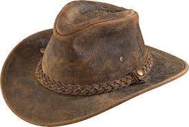 Henschel Outback Leather Hat Leather Cowboy Hats Leather Hats Cowboy Hats