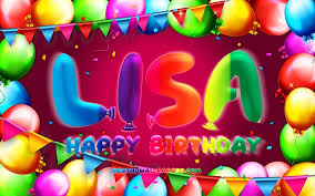 Download Wallpapers Happy Birthday Lisa 4k Colorful Balloon Frame Lisa Name Purple Background Lisa Happy Birthday Lisa Birthday Popular German Female Names Birthday Concept Lisa For Desktop Free Pictures For Desktop Free The advantage that images have is that they're direct, sincere and often funny, so that definitely makes them much more accessible to everyone. download wallpapers happy birthday lisa