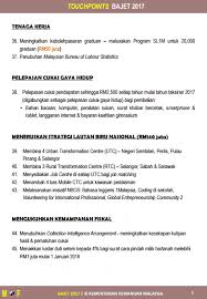 Bila ringkasan intipati dan tarikh ucapan pembentangan bajet 2021 live dan belanjawan 2021 perikatan nasional untuk penjawat awam, ptptn, bpn, ibu tunggal, oku, senarai perlepasan cukai. Ringkasan Ucapan Bajet 2017