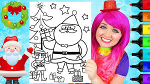 Coloring Santa Elf Christmas In July Coloring Page Prismacolor Paint M Christmas Coloring Books Crayola Coloring Pages July Colors