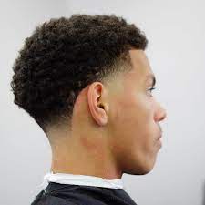 Curly Low Fade Temple Fade Temp Fade Haircut Fade Haircut Taper Fade Curly Hair