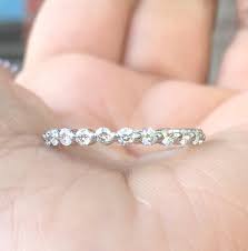 Diamond Bubble Ring Floating Diamond Dot Band 2mm Full Etsy Diamond Bubble Ring Diamond Wedding Bands Eternity Ring Diamond