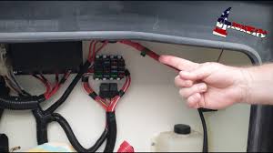 If the fuse in the fuse holder is the proper value then the it would have blown and this would not have happened. Where Is The Under Dash Fuse Box On A Fleetwood Discovery 2017 40g Motorhome Youtube