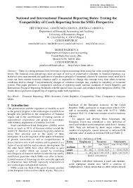 International finance (also referred to as international monetary economics or international macroeconomics) is the branch of financial economics broadly concerned with monetary and macroeconomic interrelations between two or more countries. Pdf National And International Financial Reporting Rules Testing The Compatibility Of Czech Reporting From The Smes Perspective Embun Tyas Academia Edu