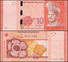 Malaysia 10 Ringgit Used Banknote Banknotecoinstamp Com In 2020 Bank Notes Malaysia Belgian Congo