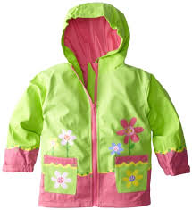 stephen joseph little girls flower raincoat b002uxqruc