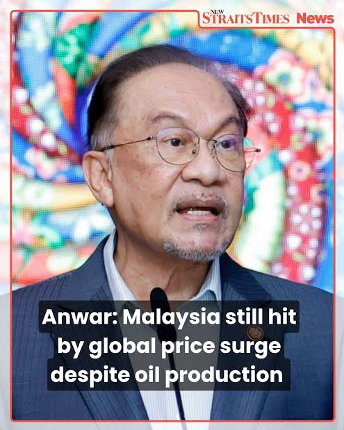 #NSTnation Prime Minister Datuk Seri Anwar Ibrahim says Malaysia is  affected by global oil price fluctuations despite being a producer, as it  imports more oil than it exports., Read more: ...