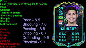 Pour le premier sbc nous retrouvons bruno guimaraes âgé de 23 ans, joueur de l'olympique lyonnais. Fifa 21 Bruno Guimaraes Moura Review Futbin