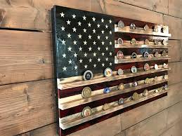 Looking for something special to say thanks to someone who is serving our country in the military? Challenge Coin Holders Veteran Made Woodworks