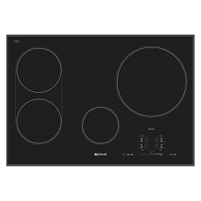 Cooks like gas, looks like electric, outperforms both. Black Floating Glass 30 Induction Cooktop Jennair