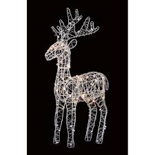 This reindeer christmas tree ornament is cheap and easy to make and looks beautiful too! Premier Decorations Ltd Wire Reindeer With 30 Leds 45cm Robert Dyas