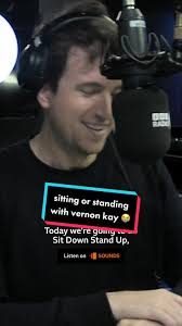 Guessing Sitting or Standing with Vernon Kay ft. Jordan North 😅