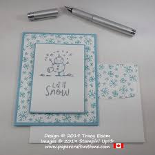 Anything But The Wind Stampin Up Christmas Cards Snowman Christmas Cards Simple Cards