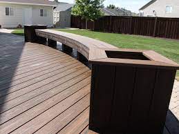 Maybe you would like to learn more about one of these? Trex Transcend Spiced Rum Deck With Built In Benches And Planters Deck Cedar Hills Ut Cfc Fences Decks