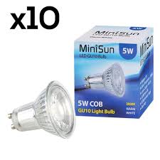 Symple Stuff 5w Gu10 Led Spotlight Light Bulb Light Bulb Candle Dimmable Led Lights Led Candle Lights