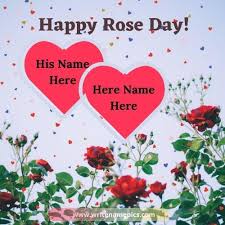 You must pass this rose to at least five friends within an hour of receiving it. Happy Rose Day Wishes Quote Images With Name