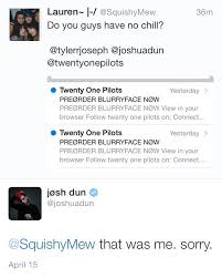 Of Course It Was Him Lol Twenty One Pilot Memes One Pilots Twenty One Pilots