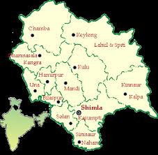 Image result for himachal map