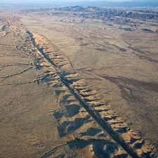 The San Andreas Fault Of California San Andreas Fault San Andreas Geology