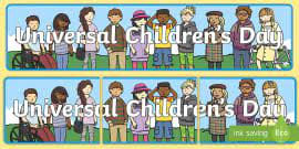 We serve quality content that entertains, excites, and emboldens. Universal Children S Day 2021 Event Info And Resources