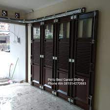 Folding gate dan pintu harmonika. Jual Kens Pintu Besi Garasi Sliding Tikung Kota Tangerang Relgarasipintubesi Tokopedia