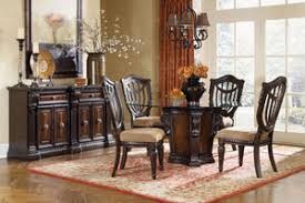 The cascade round dining table set with 4. Cabernet Round Glass Pedestal Table 4 Chairs At Gardner White
