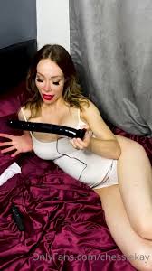 Chessie Kay solo toy play