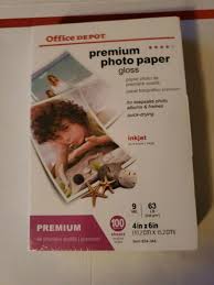 Check spelling or type a new query. 4in Gloss Office Depot Professional Photo Paper 10 5 Mil X 6in 110680 Pack Of 50 Sheets Office Supplies Paper Rayvoltbike Com