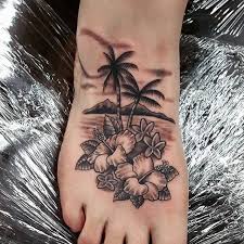 50 Superb Palm Tree Tattoo Designs And Meaning Tattoos For Women Flowers Hawaiian Tattoo Tattoos