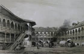 The centerpiece hosts an extensive traditional restaurant terrace which also provides access to two event halls. Manuc S Inn Wikipedia
