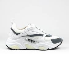 Searching for b22 dad sneakers? Dior B22 White Reflective Calfskin Trainer Crepslocker