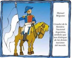 Esa fecha es feriado nacional y día festivo dedicado a la bandera argentina y a la conmemoración de su creador, manuel belgrano, fallecido en ese día de 1820. Dia De La Bandera Karteikarten