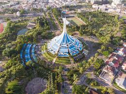 1280 x 720 jpeg 234kb. Aerial View Of Majlis Bandaraya Kuching Selatan Building Located Stock Photo Picture And Royalty Free Image Image 156133765