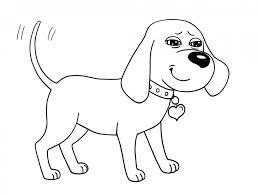 Pes | ilustrace do omalovánky