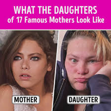 What the Daughters of 17 Famous Mothers Look Like