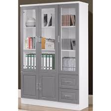 Bookcase hall cabinet display cabinet bookshelf utility shelf. Qoo10 Book Shelf Book Cabinet Storage Cabinet With Glass Door File Cabine Furniture Deco