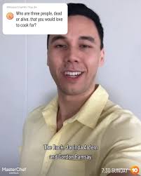 Three people you'd love to cook for? 🧡