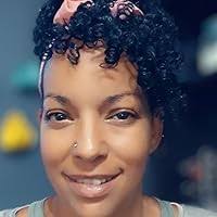 UAmy hair Afro Puff Drawstring Ponytail with 2 Replaceable Bangs Afro High  Puff Bun with Afro Puff Bangs and Spring Curl Bangs Clip in Hairpieces  Pineapple Hair Ponytail with Bangs (#2 Natutal