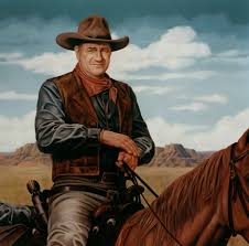 Resultado de imagem para john wayne montado no cavalo